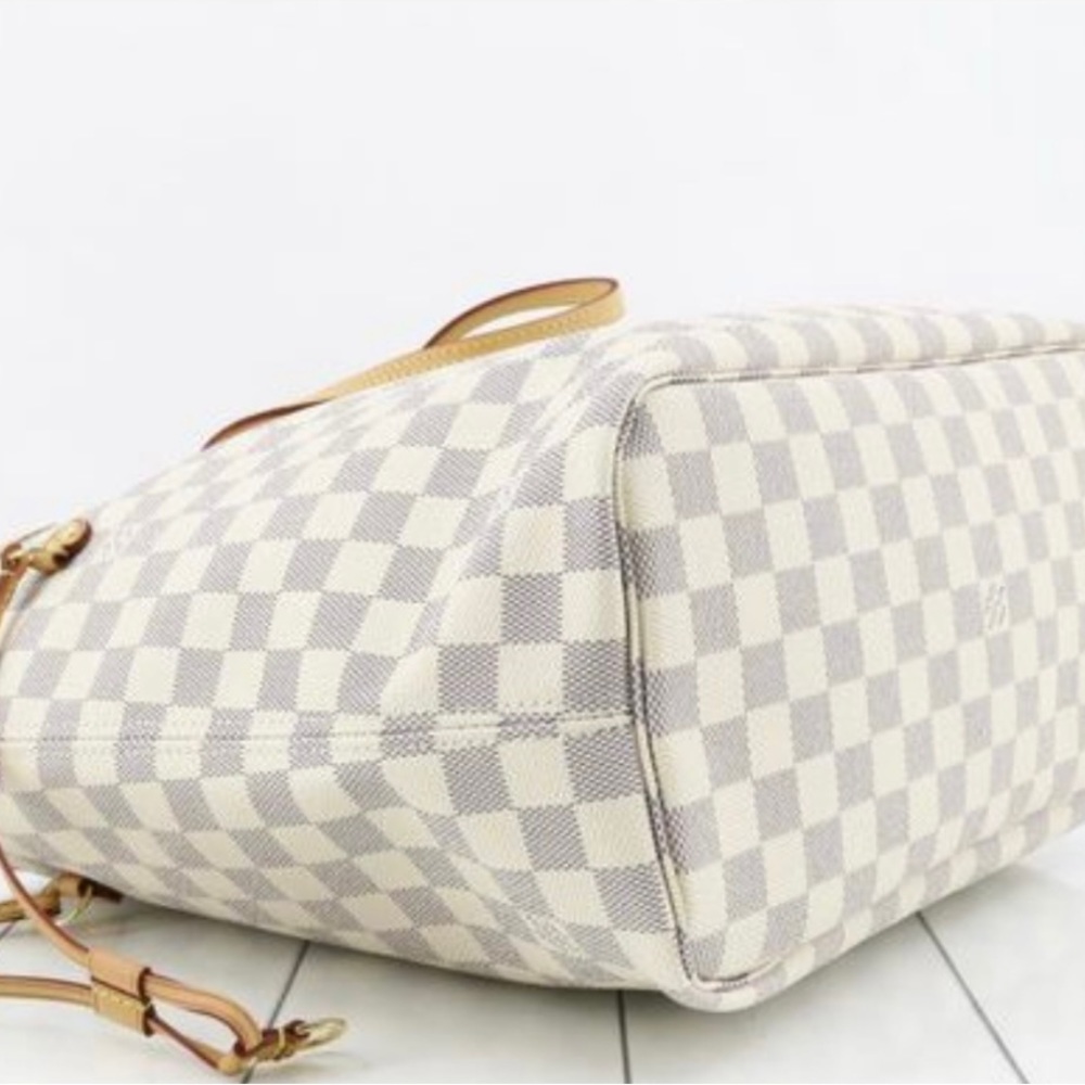 Louis Vuitton Neverfull MM Damier Azur Tote - Picture 4 of 11